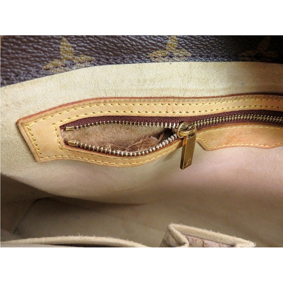 Louis Vuitton Brown and Tan Monogram Tote - Picture 13 of 16